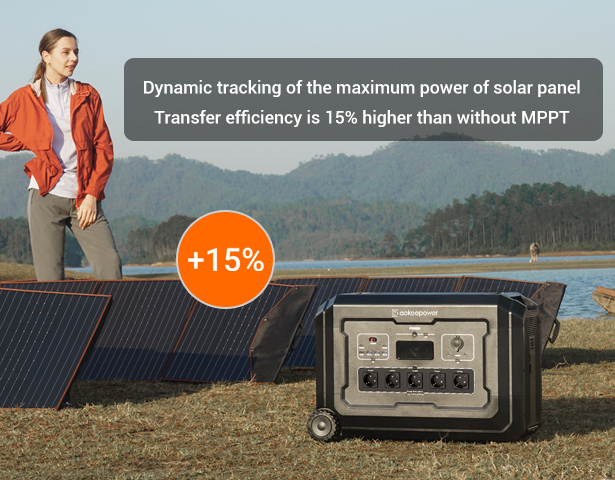 portable solar power generator